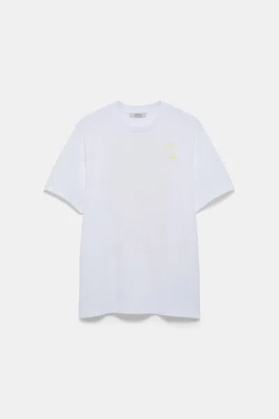 Dorothee Schumacher "mi Casa Es Tu Casa" T-shirt In White