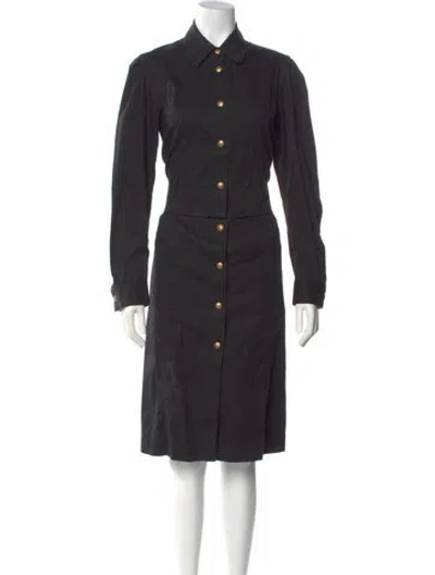 Pre-owned Dorothee Schumacher Midi Length Dress In Gray