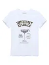 Dorothee Schumacher Midnight Sparkle Printed Short-sleeve T-shirt In White