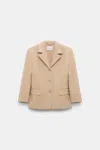 Dorothee Schumacher Mini Blazer In Punto Milano