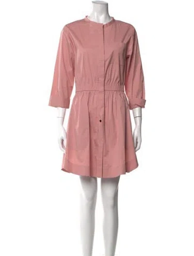 Pre-owned Dorothee Schumacher Mini Dress In Pink