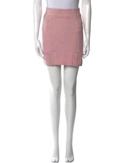 Pre-owned Dorothee Schumacher Mini Skirt In Pink