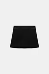 Dorothee Schumacher Virgin Merino-cashmere Mini-skirt In Black