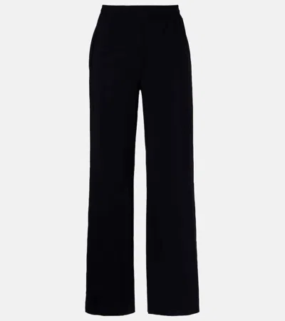Dorothee Schumacher Modern Flow Wide-leg Pants In Black