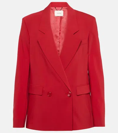 Dorothee Schumacher Modern Sophistication Blazer In Red