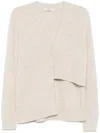 Dorothee Schumacher Modern Statements Cardigan In Neutrals