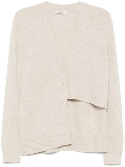 Dorothee Schumacher Modern Statements Cardigan In Neutrals