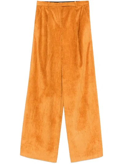 Dorothee Schumacher Modern Structure Trousers In Orange