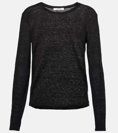 Dorothee Schumacher Natural Ease Hemp Top In Black