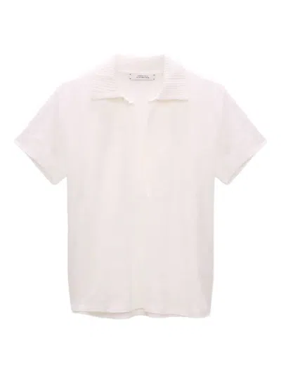 Dorothee Schumacher Natural Ease Polo Shirt In White