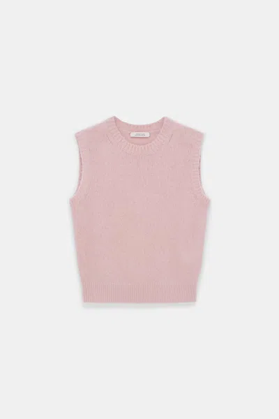 Dorothee Schumacher New Cashmere Knit Shell In Pink
