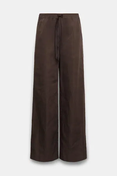 Dorothee Schumacher Nylon Pants In Brown