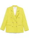 Dorothee Schumacher Occasion Coolness Blazer In Yellow