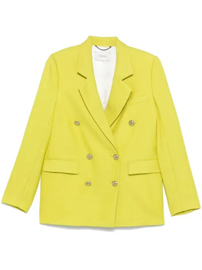 Dorothee Schumacher Occasion Coolness Blazer In Yellow