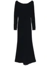Dorothee Schumacher Off-shoulder Gown In Blue