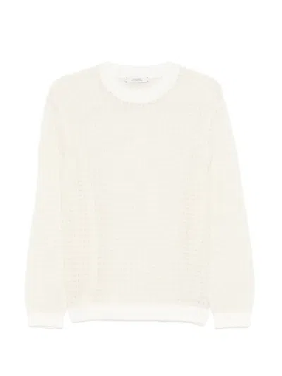 Dorothee Schumacher Open-knit Sweater In White