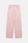 Dorothee Schumacher Pants With Slight O-silhouette In Light Pink