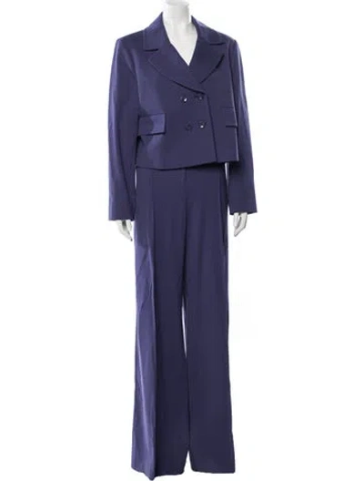 Pre-owned Dorothee Schumacher Pantsuit W/ Tags In Purple