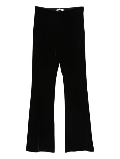 Dorothee Schumacher Patch-pocket Trousers In Black