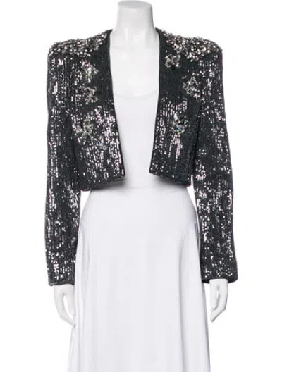 Pre-owned Dorothee Schumacher Patterned Evening Jacket In Multi