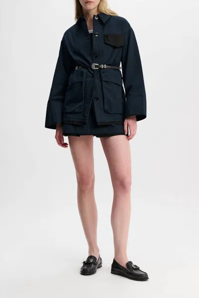 Dorothee Schumacher Perfect Match Jacket In Midnight In Multi