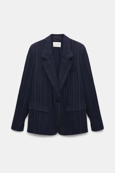 DOROTHEE SCHUMACHER PINSTRIPE BLAZER