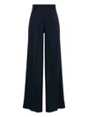 Dorothee Schumacher Pinstriped Wide-leg Trousers In Blue