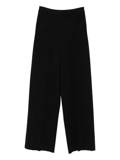 Dorothee Schumacher Pleated Pocket Trousers In Black