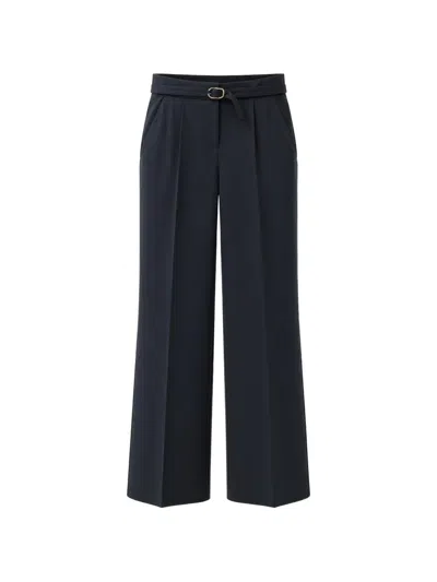 Dorothee Schumacher Pleated Trousers In Blue