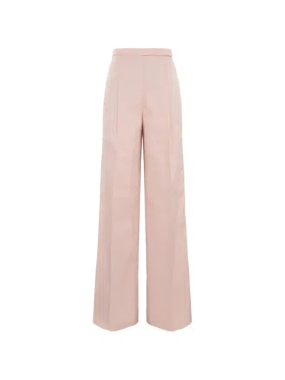 Dorothee Schumacher Pleated Wide-leg Trousers In Pink