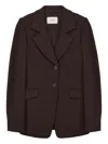 Dorothee Schumacher Pm Shaped Blazer In Brown