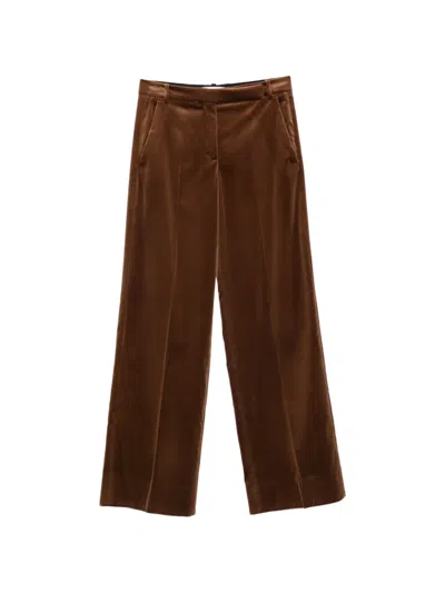 Dorothee Schumacher Pocket Trousers In Brown