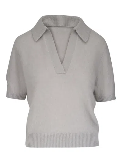 Dorothee Schumacher Polo-collar Short-sleeve Top
