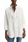 Dorothee Schumacher Poplin Power Blouse In Pure White In White