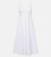 Dorothee Schumacher Rib Romance Sleeveless Knit Midi Dress