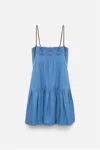 Dorothee Schumacher Poplin Power Dress In Blue