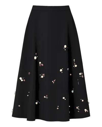 Dorothee Schumacher Poplin Power Skirt Pure Black