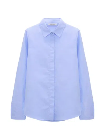 Dorothee Schumacher Powerful Ease Shirt In Blue