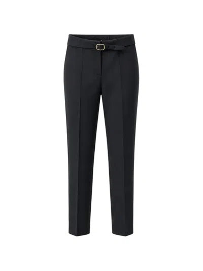 Dorothee Schumacher Pressed-crease Trousers In Blue