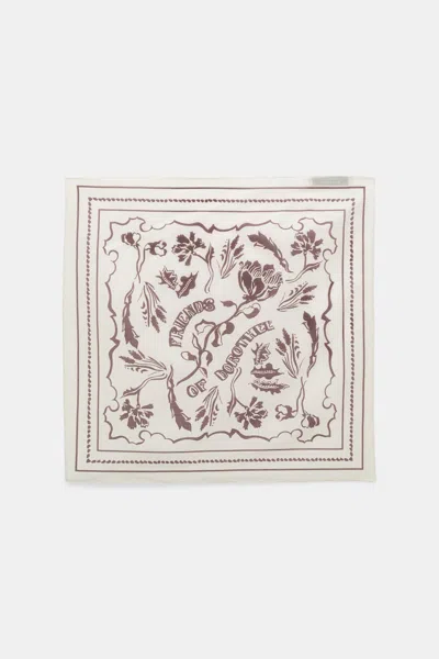 Dorothee Schumacher Printed Bandana In White
