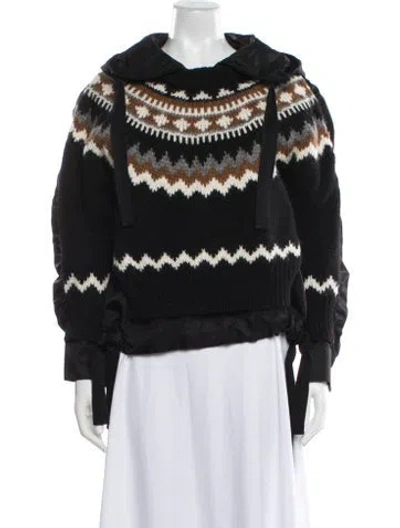 Pre-owned Dorothee Schumacher Printed Jacket In Black