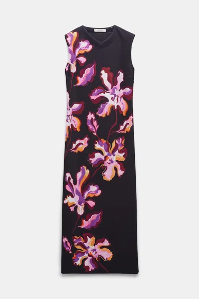 Dorothee Schumacher Bedrucktes Kleid Aus Neopren In Schwarz