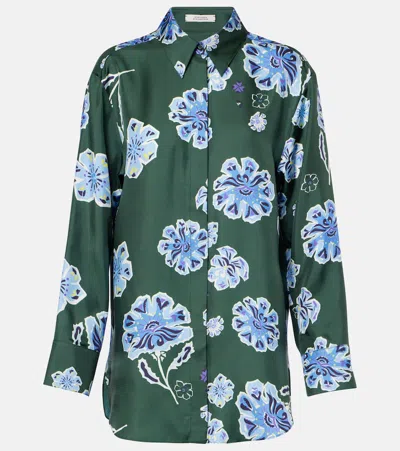 DOROTHEE SCHUMACHER PRINTED SILK SHIRT