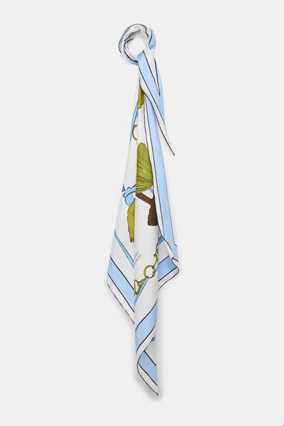 Dorothee Schumacher Printed Silk Twill Scarf In Multi Colour