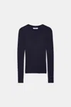 Dorothee Schumacher Pullover With Deep Scoop Neckline In Black