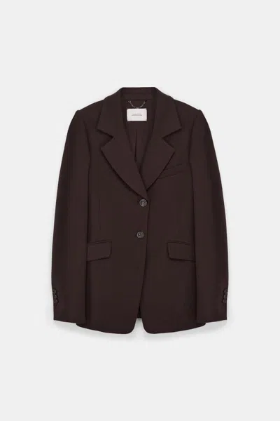 Dorothee Schumacher Punto Milano Blazer In Brown