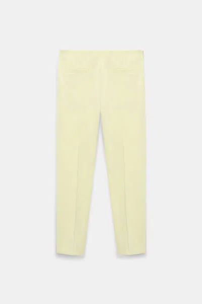 Dorothee Schumacher Punto Milano Capri Pants In Yellow