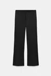Dorothee Schumacher Punto Milano Cropped Flares In Black