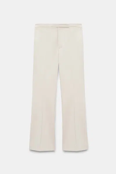 Dorothee Schumacher Punto Milano Cropped Flares In White