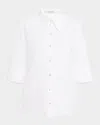 Dorothee Schumacher Pure Power Button-down Cotton Poplin Blouse